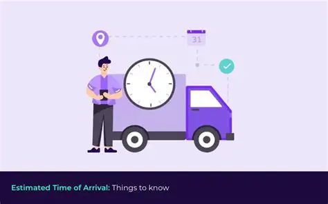 The Importance of Estimated Arrival Times