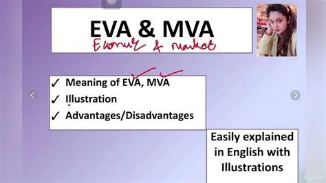 The Importance of EVA and MVA