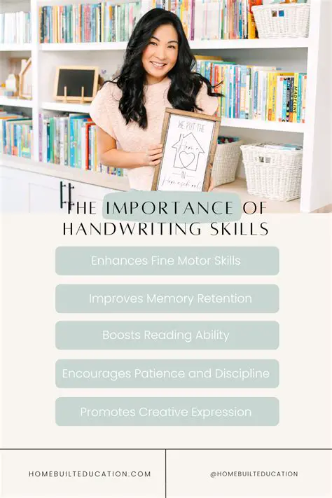 The Importance of Handwriting Skills