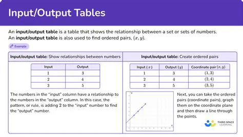 The Importance of Input and Output Values