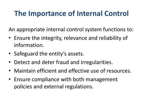 The Importance of Internal Control of Receivables