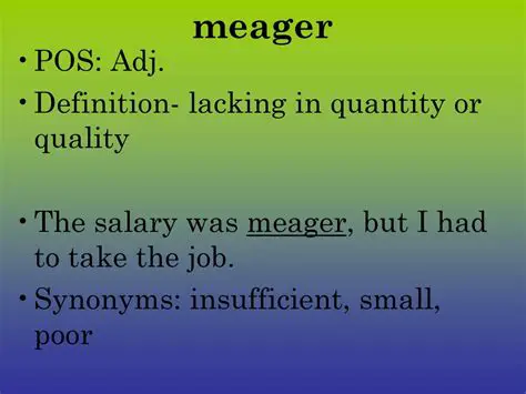 The Importance of Meager Sets