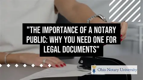 The Importance of Notary Obligations