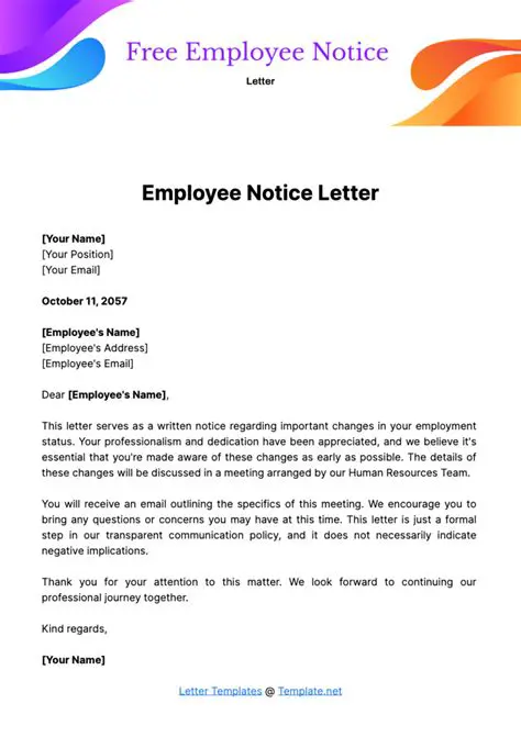 The Importance of Notifying Your Employer