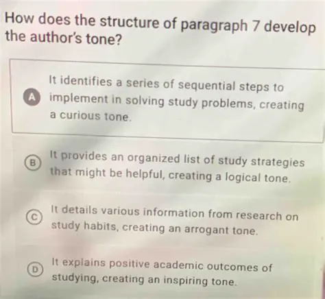 The Importance of Paragraph 7