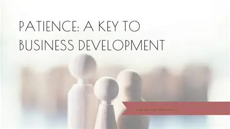 The Importance of Patience in Business
