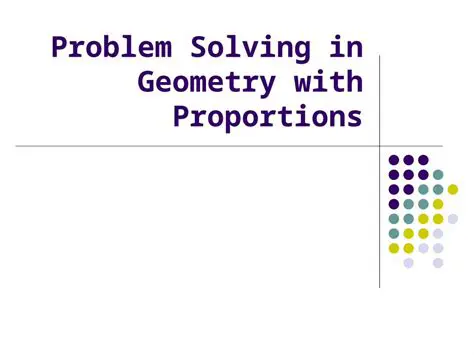 The Importance of Problem Solving in Geometry Education