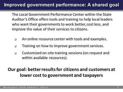 The Importance of Regional Characteristics in Local Government Performance
