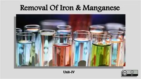 The Importance of Removal of Iron and Manganese