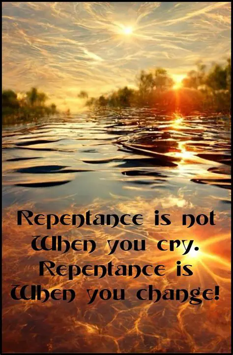 The Importance of Repentance