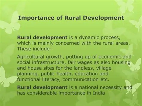 The Importance of Rural Communities