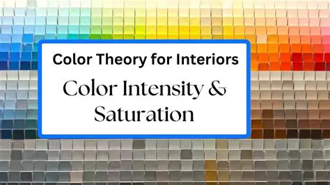 The Importance of Saturation in Color Theory