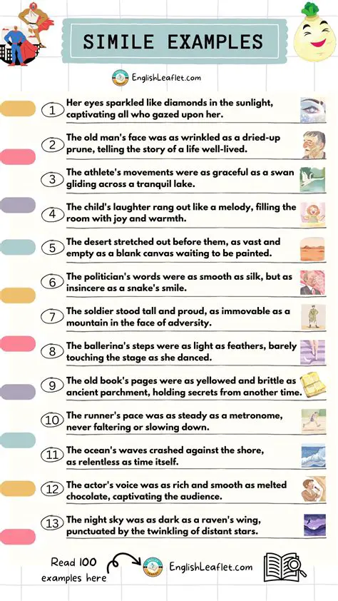 The Importance of Similes in Literature