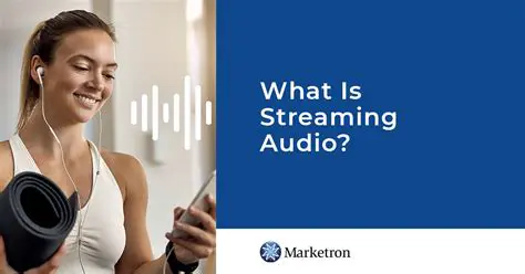 The Importance of Streaming Audio
