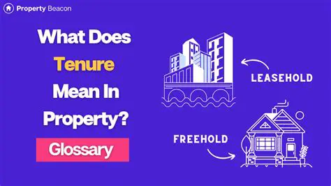 The Importance of Tenure in Housing