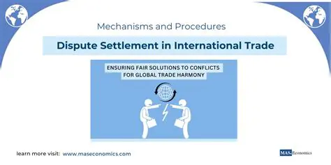 The Importance of Trade Dispute Settlement