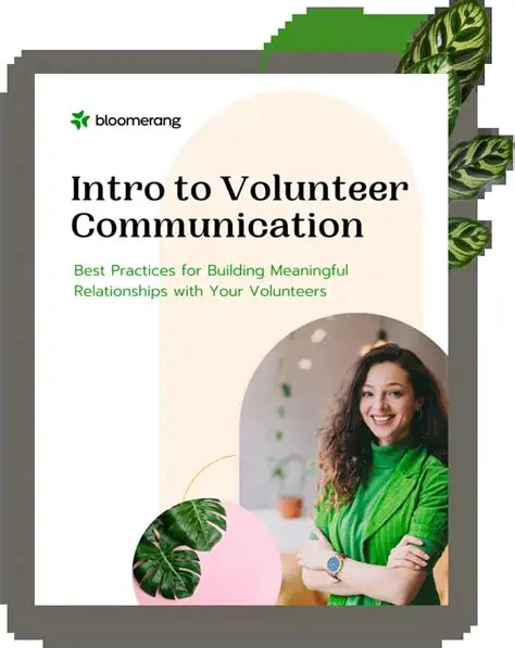 The Importance of Volunteer Communication