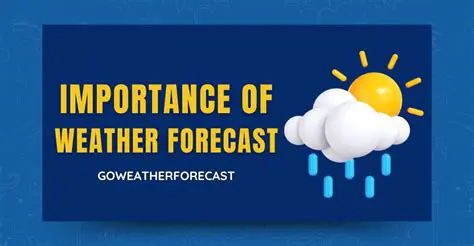 The Importance of Weather Information in Daily Life