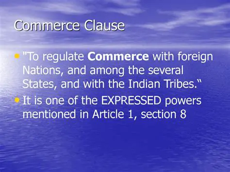 The Indian Commerce Clause