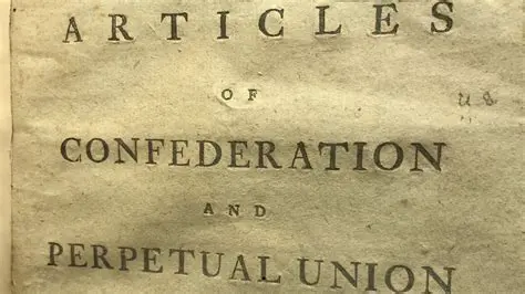 The Inherent Flaws and Limitations of the Articles of Confederation