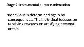 The Instrumental Purpose Stage