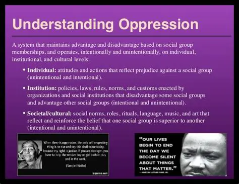 The Intersectional Nature of Oppression