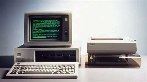 The introduction of the IBM PC in 1981