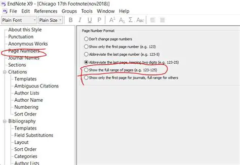 The Issue with Page Numbering