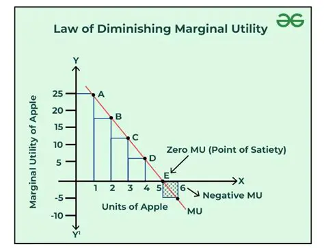 The Law of Diminishing Marginal Utility