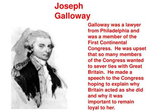 The Legacy of Joseph Galloway