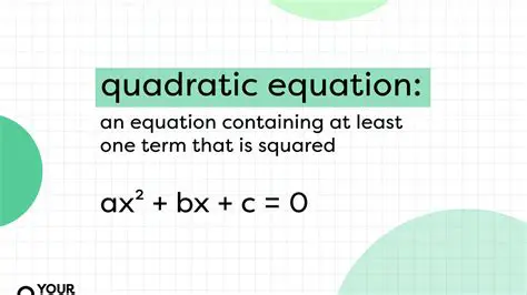 The Limit of a Quadratic Expression