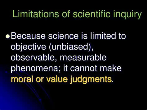 The Limitations of Scientific Inquiry