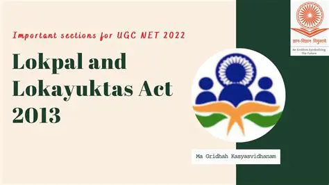 The Lokpal and Lokayuktas Act