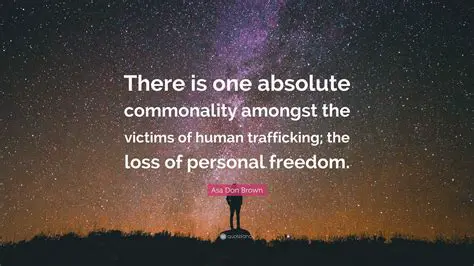 The Loss of Personal Freedom
