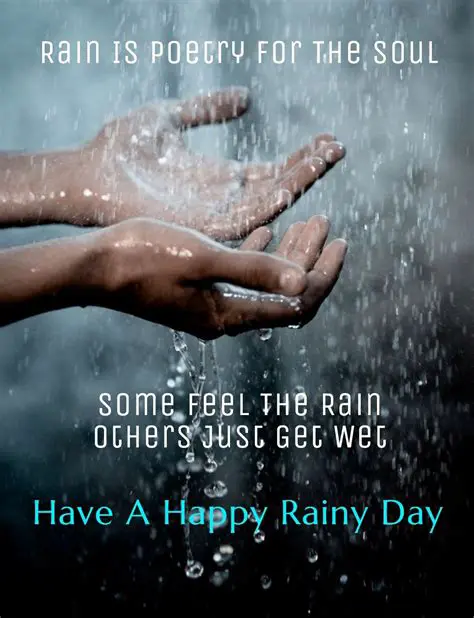 The Melancholy of Rainy Days