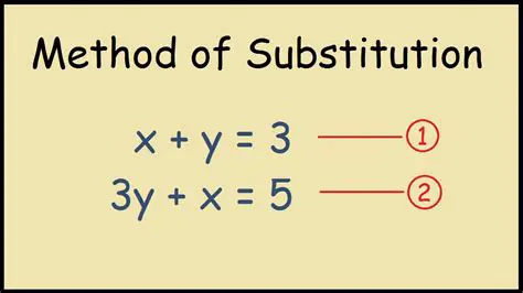 The Method of Substitution