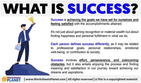 The Missing Form of Success