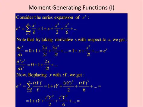 The Moment Generating Function
