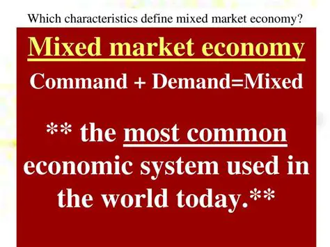 The Most Common Economic System in the World Today