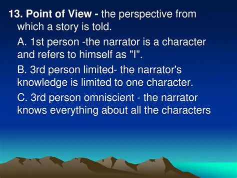 The Narrator as a Reflection of the Reader
