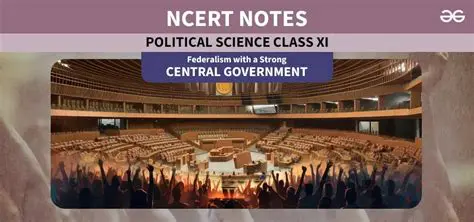 The Need for a Strong Central Authority