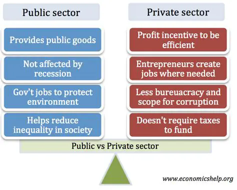The Need for Collaboration between the Government and the Private Sector