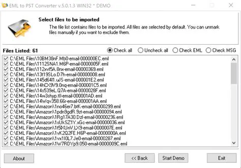 The Need for EML File Conversion