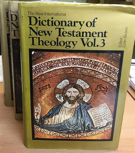 The New International Dictionary of New Testament Theology