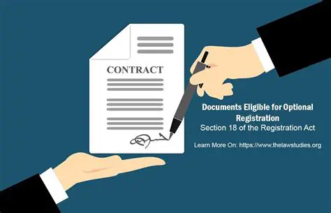 The Optional Registration of Documents