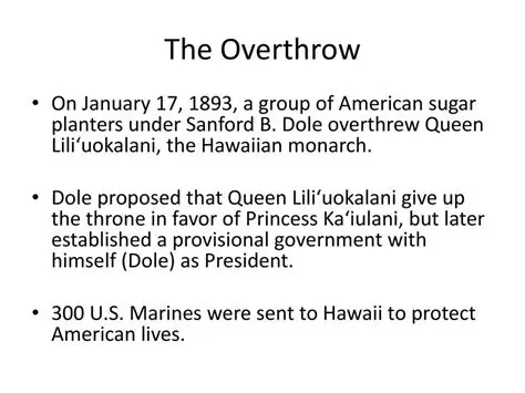 The Overthrow of the Embassy