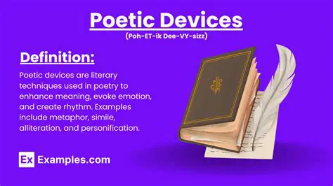 The Poetic Devices Used in the Poem