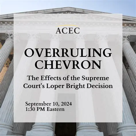 The Potential Negative Impact of Overruling Chevron