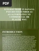 The Potential of Banana Stem Fiber Powder