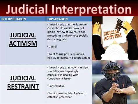 The Principle of Judicial Interpretation